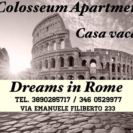 Dreams In Rome - Colosseum Apartment Eksteriør bilde